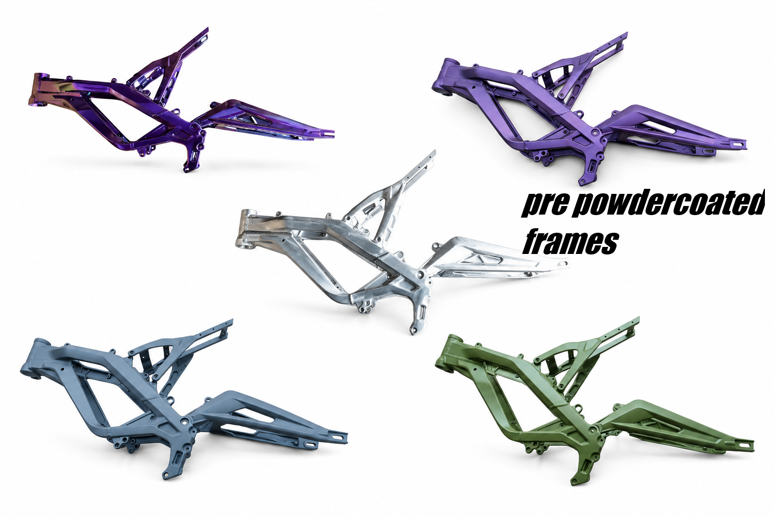 Pre powder coated surron lbx frames