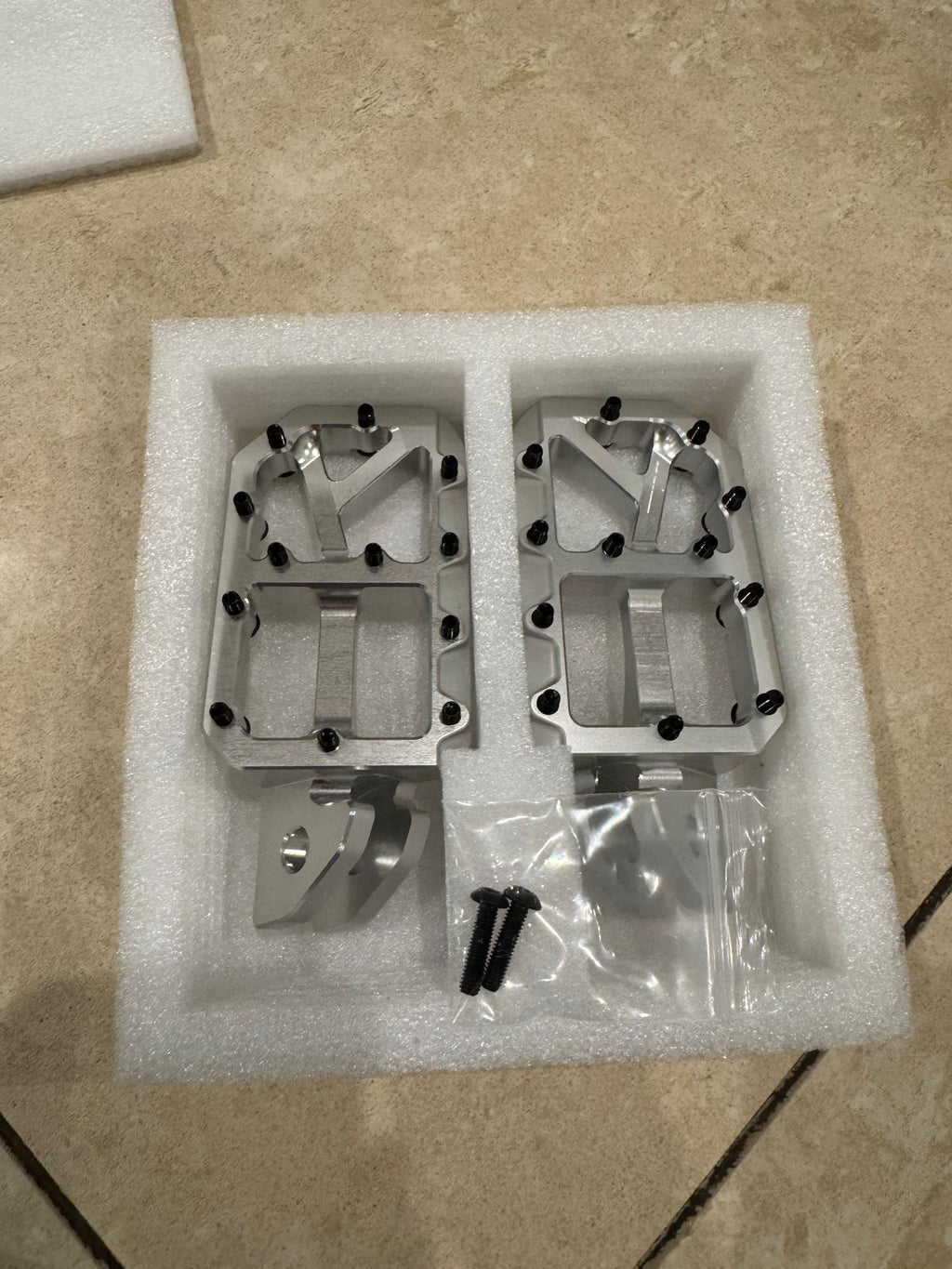 Sliver Foot Pegs
